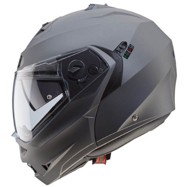 Casco CABERG DUKE II Antracita Mate + Intercom Twiins HF3 Incorporado - Imagen 5