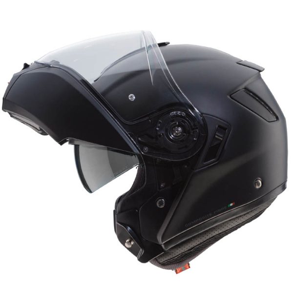 Casco CABERG Levo Negro mate - Imagen 4