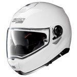 Casco NOLAN N100-5 Classic N-Com Blanco Metal