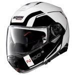 Casco NOLAN N100-5 Consistency N-Com Blanco metal