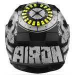 Casco AIROH Valor Akuna Amarillo Negro - Imagen 3