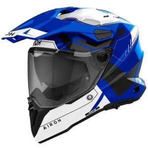 Casco Airoh Commander 2 Reveal Azul Brillo