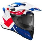 Casco AIROH Commander 2 Reveal Blue Red - Imagen 2