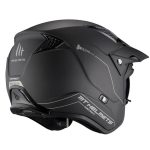 Casco MT District SV Solid Negro mate - Imagen 2