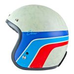 Casco ORIGINE Primo Classic Vintage Blanco mate - Imagen 2