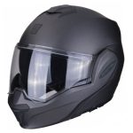 Casco Scorpion Exo-Tech Evo Solid Titanium Bluetooth-Intercom Sena - Imagen 2