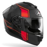 Casco AIROH ST 501 Alpha Rojo mate - Imagen 3