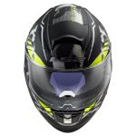 Casco LS2 FF397 Vector HPFC Evo Stencil Negro Amarillo mate - Imagen 2