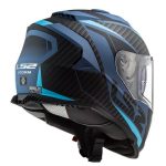 Casco LS2 FF800 Storm II Racer Azul mate - Imagen 2