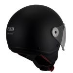 Casco NZI Vintage 3 Solid Negro mate - Imagen 3