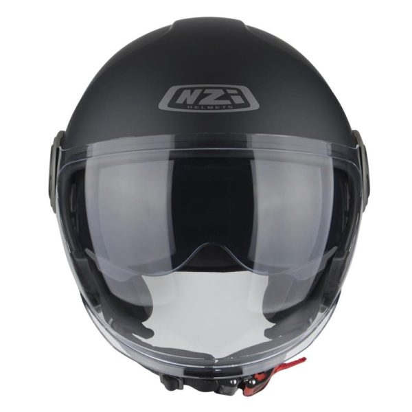 Casco NZI Ringway Duo Solid Negro mate Bluetooth - Imagen 4