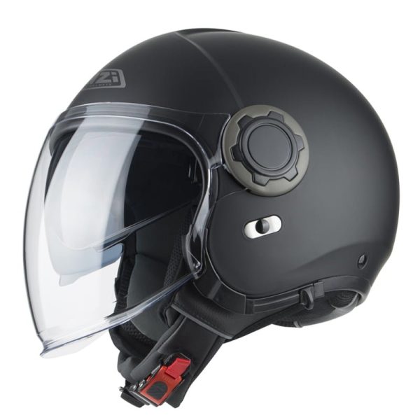 Casco NZI Ringway Duo Solid Negro mate Bluetooth - Imagen 6