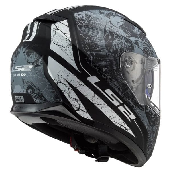 Casco LS2 FF320 Stream Evo Throne Titanio Mate - Imagen 5