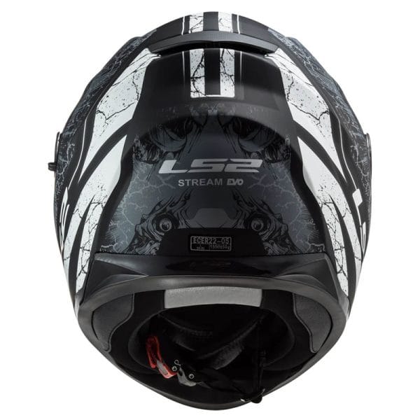 Casco LS2 FF320 Stream Evo Throne Titanio Mate - Imagen 4