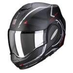 Casco SCORPION Exo-Tech Square Negro Rojo Mate