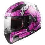 Casco LS2 FF353 Rapid Poppies Rosa