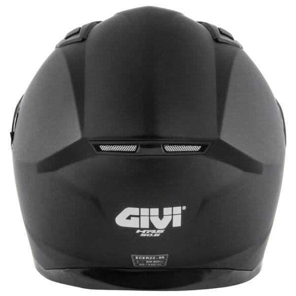 Casco GIVI 50.6 Stoccarda Solid Negro Mate - Imagen 5
