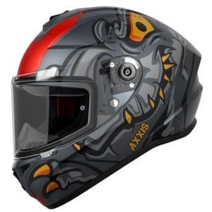 Casco Axxis Draken S Dinotoon B5 Matt Orange