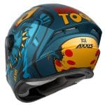 Casco Axxis Draken S Dinotoon C7 Matt Blue 2