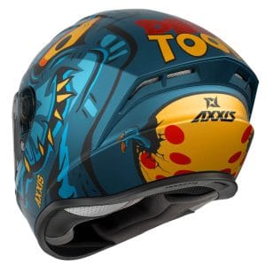Casco Axxis Draken S Dinotoon C7 Matt Blue 2