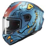 Casco Axxis Draken S Dinotoon C7 Matt Blue 3