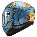 Casco Axxis Draken S Dinotoon C7 Matt Blue 5
