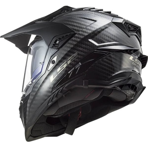 Casco LS2 MX701 Explorer C Solid Carbon - Imagen 5