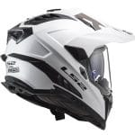 Casco LS2 MX701 Explorer HPFC Solid Blanco - Imagen 6