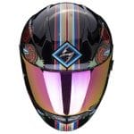 Casco Scorpion Exo-390 Chica ll Azul Rojo - Imagen 3
