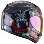 Casco Scorpion Exo-390 Chica ll Azul Rojo - Imagen 2