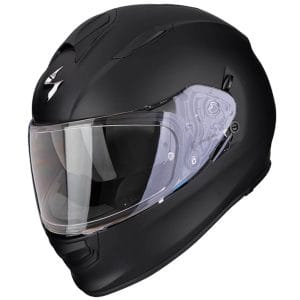 Scorpion Exo-491 Negro Mate: Casco Integral