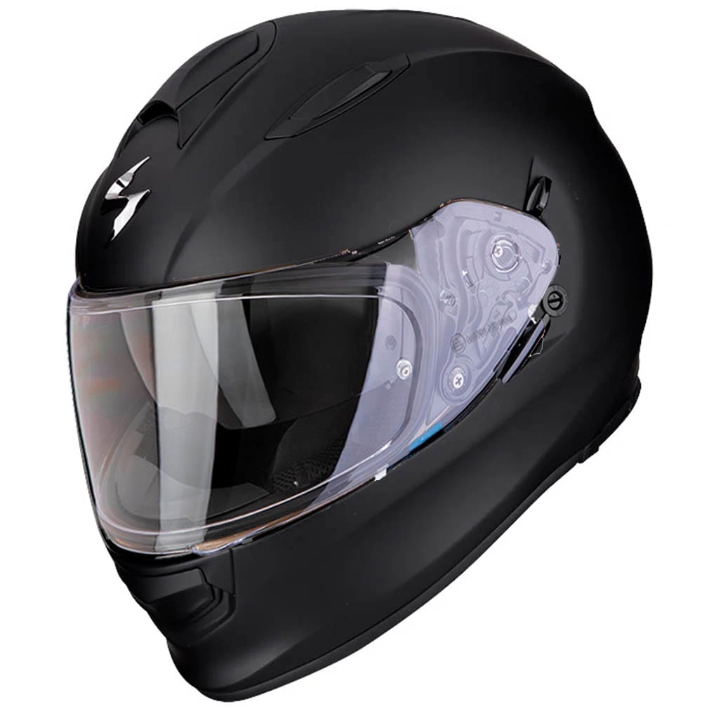 Casco Scorpion Exo-491 Solid Matt Black Scorpion Exo-491 Negro Mate: Casco Integral