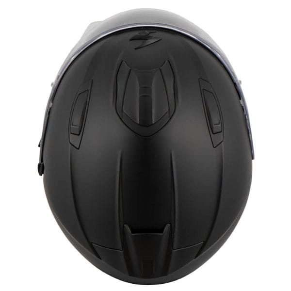 Casco Scorpion Exo-491 Solid Negro Mate - Imagen 5