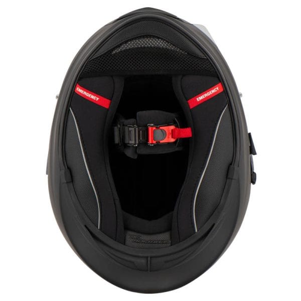 Casco Scorpion Exo-491 Solid Negro Mate - Imagen 6