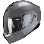 Casco Scorpion Exo-930 Solid Ciment Grey Bluetooth-Intercom Sena - Imagen 2