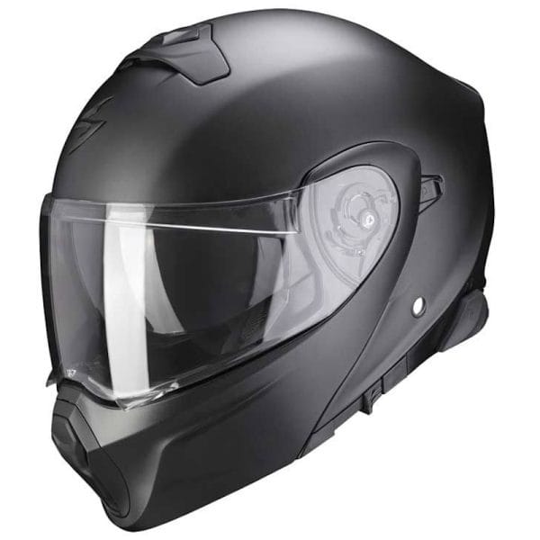 Casco Scorpion Exo-930 Evo Solid Negro Perla Mate - Imagen 7