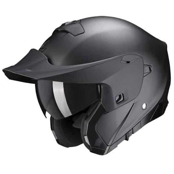 Casco Scorpion Exo-930 Evo Solid Negro Perla Mate - Imagen 5