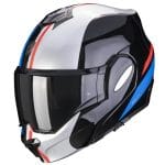 Casco Scorpion Exo-Tech Forza Negro Gris Azul