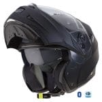 Casco CABERG DUKE II Negro Mate + Intercom Twiins HF3 Incorporado