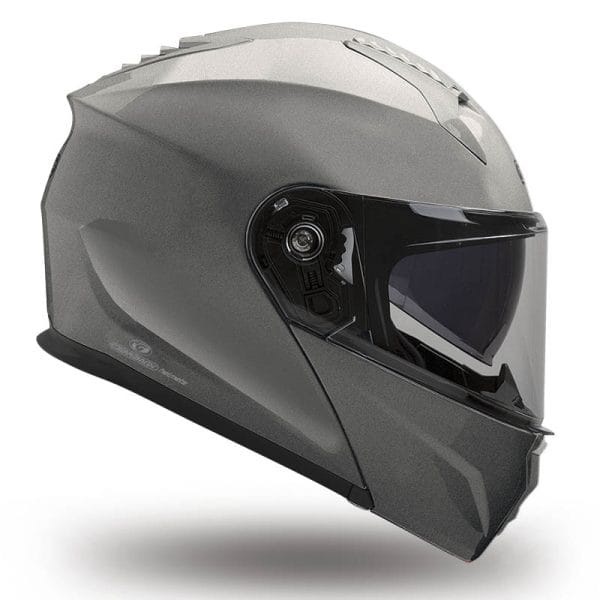 Casco GARIBALDI G100 Antracita Mate + Intercom Twiins HF3 Incorporado - Imagen 4