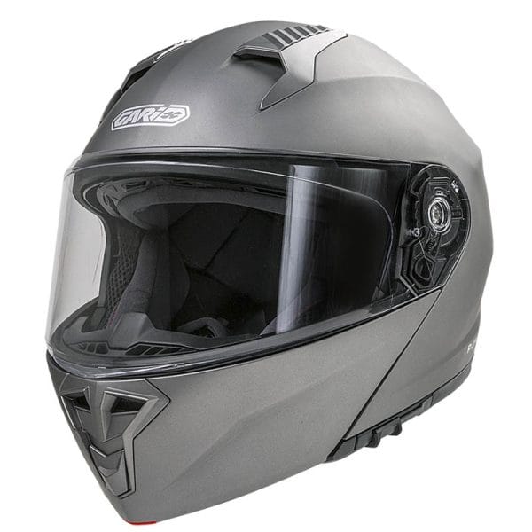 Casco GARIBALDI G100 Antracita Mate + Intercom Twiins HF3 Incorporado - Imagen 5