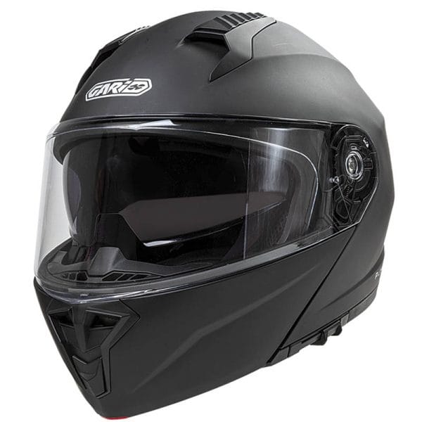 Casco GARIBALDI G100 Modular PJ + Pinlock Negro Mate - Imagen 4
