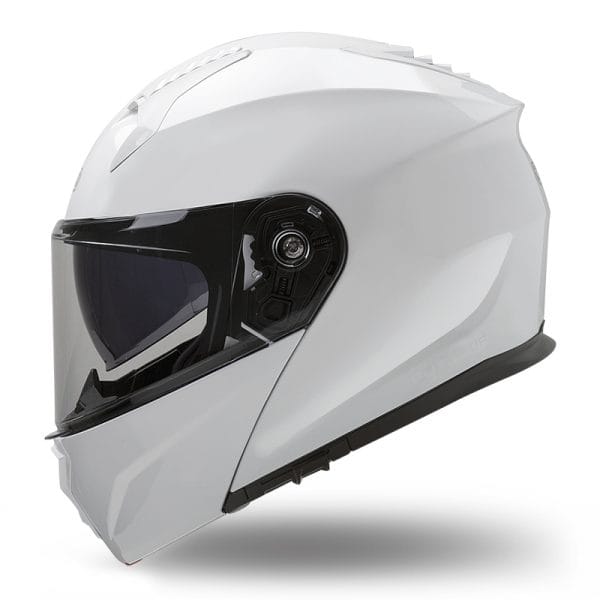 Casco GARIBALDI G100 Blanco + Intercom Twiins HF3 Incorporado - Imagen 5