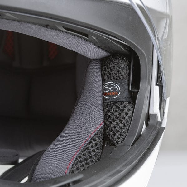 Casco GARIBALDI G100 Modular PJ + Pinlock Blanco - Imagen 5