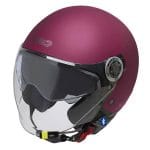 Casco Garibaldi G20 Fucsia mate Bluetooth Integrado