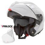 Casco GARIBALDI G100 Modular PJ + Pinlock Blanco