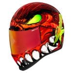 Casco ICON Airform Manik'r Rojo