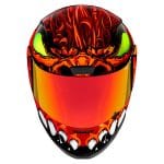 Casco ICON Airform Manik'r Rojo - Imagen 5