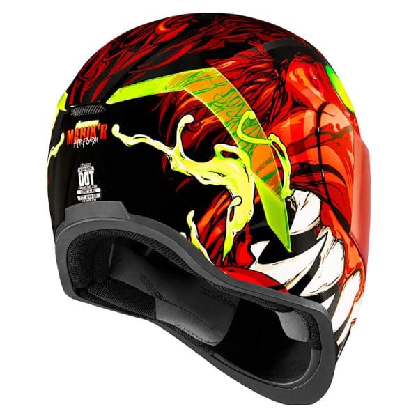 Casco ICON Airform Manik'r Rojo - Imagen 4