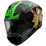 Casco AXXIS Draken S Cosa Nostra Verde